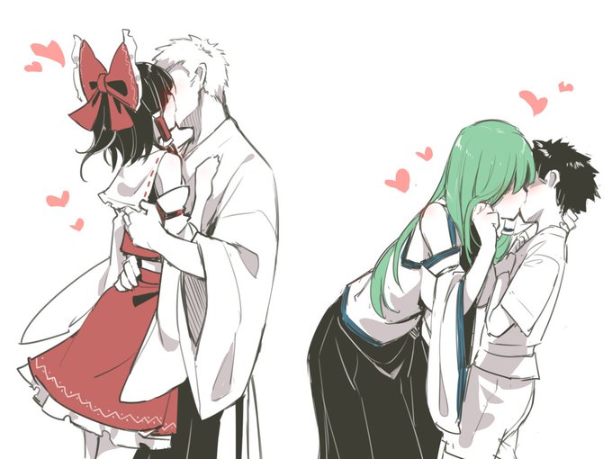 #キスの日
赤緑で 