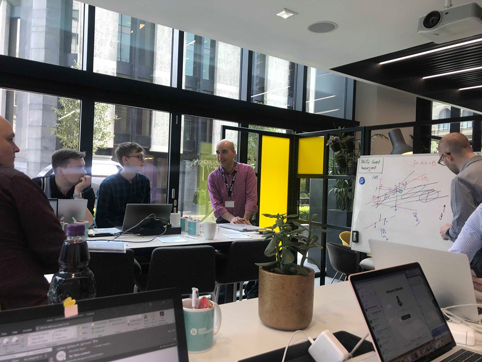 GodelTech's tweet photo. The Hackathon is well underway and the @SortedOfficial team are busy thinking of innovative solutions and learning some new skills. #HackWithGodel https://t.co/3zSBSRyuR3