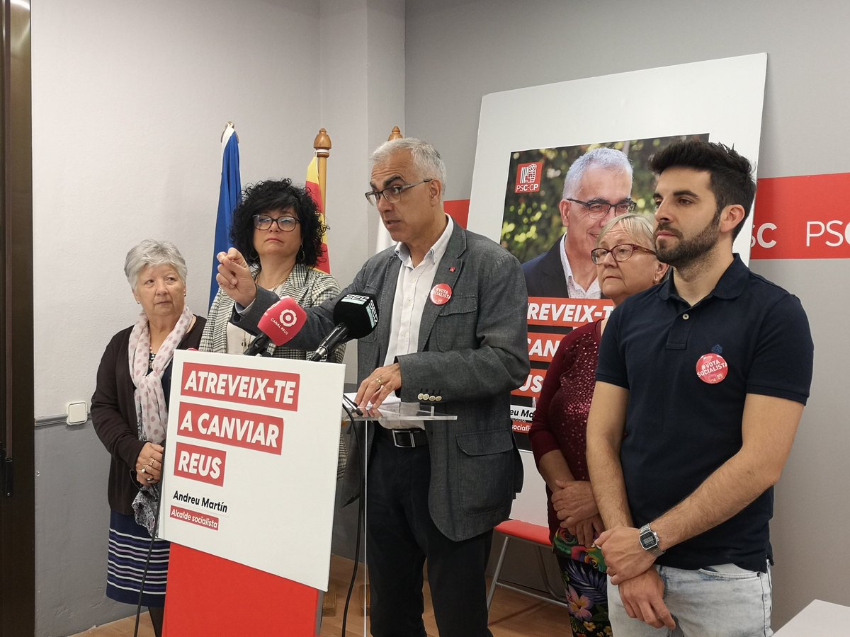 "#Reus necessita un canvi radical en les polítiques d’educació per avançar cap a la cohesió social”. <a href="/andreu_martin/">Andreu Martín</a> fa balanç de la ‘pèssima gestió’ del govern actual i proposa mesures per revertir la greu segregació escolar. #pelReusqueVols
reus.socialistes.cat/ca/noticia/mar…