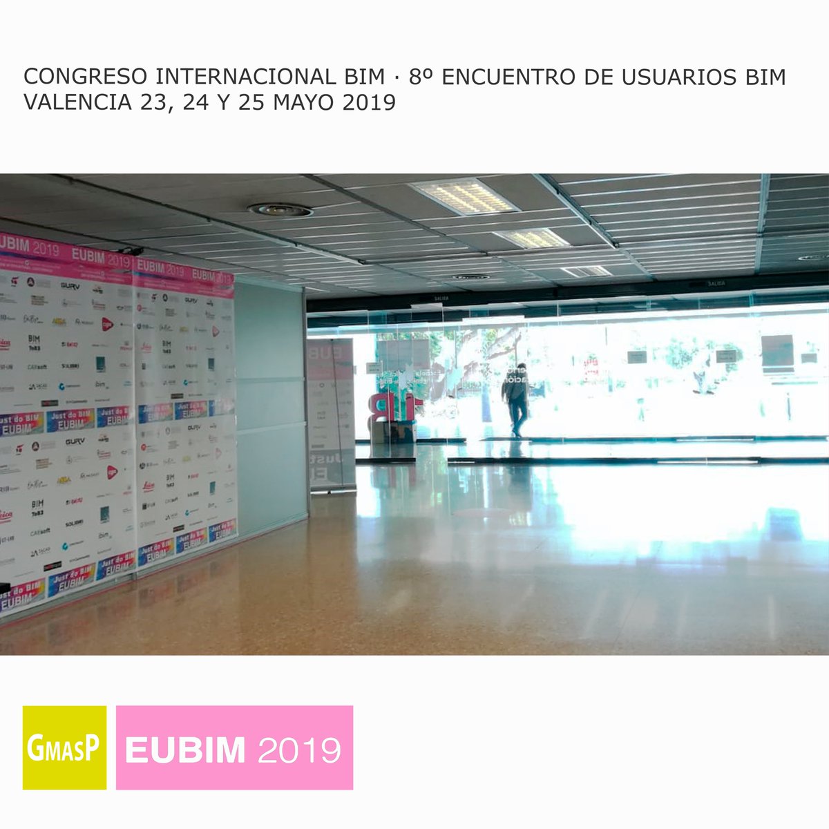 El equipo de #GmasP participará un año más en el Congreso Internacional EUBIM 2019! ¿¿Y tú?? ¿¿Te lo vas a perder?? #EUBIM2019 #BIM #justdoBIM #GmasP
