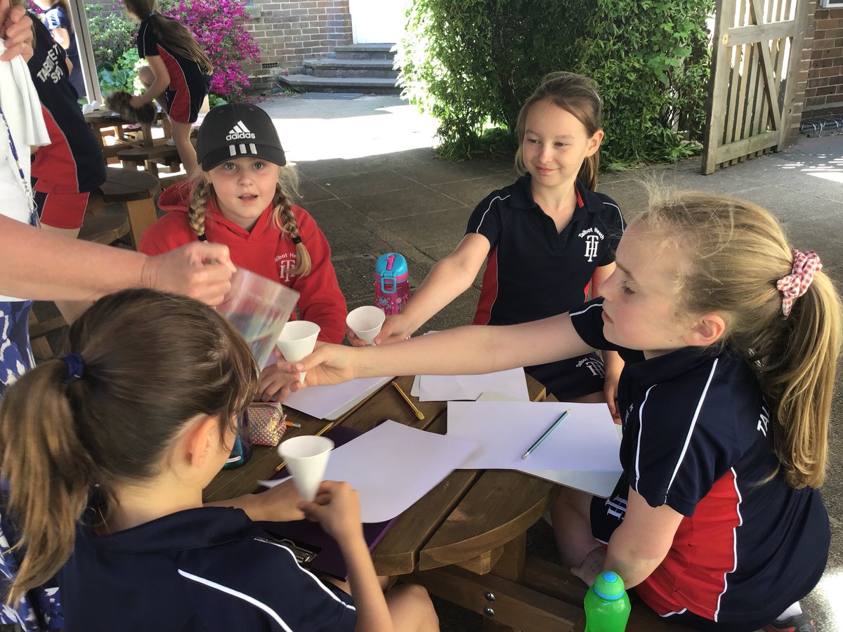 THSch_Junior's tweet photo. Shrinking juice for the #THSch4 as part of their #THEnglish lesson today. They are shrinking down to the size of a mouse π, exploring their habitat of the woods and writing from the perspective of a mouse! #OutdoorClassroomDay @OutdoorClassDay βοΈπ https://t.co/qAsaAH6qCp