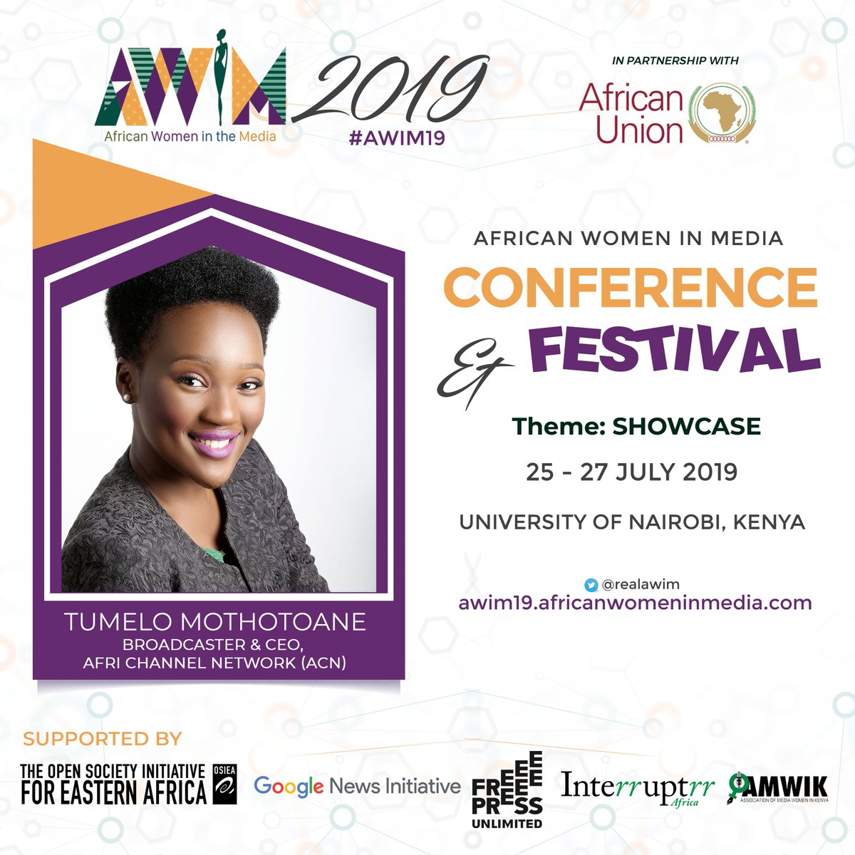 African Women in Media (AWiM) tweet media