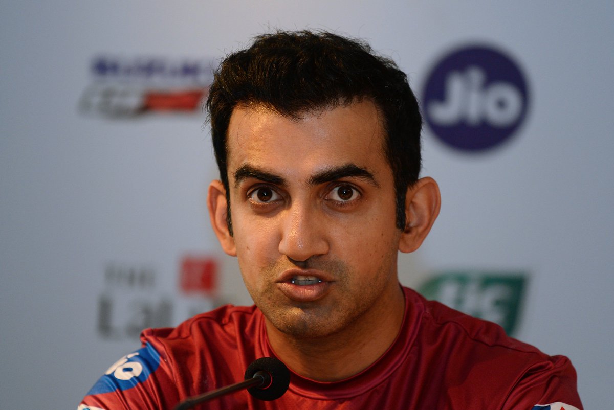 scroll_in's tweet photo. #KeyFights: @GautamGambhir takes jibe at rivals AAP candidate Atishi and Congress’ Arvinder Singh Lovely’s impending loss in the East Delhi election. 

“Neither [is it] a ‘Lovely’ cover drive nor is it an ‘Aatishi batting’.” https://t.co/401avlsblF https://t.co/0t4XYO2a0s