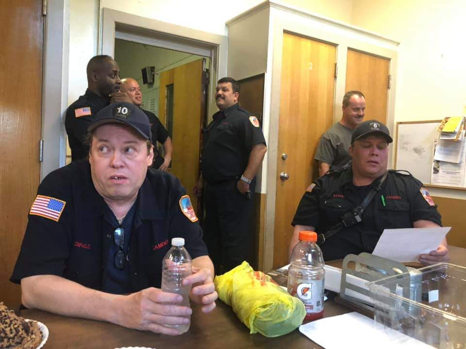 cfdlocal788's tweet photo. On today May 23, 2019 members of The Camden City Fire Department's Local 788 celebrates and congratulates the careers of 4 of our members who have made it to the end of their careers and as of June 1st will all officially be retired https://t.co/XwufKYsoX1