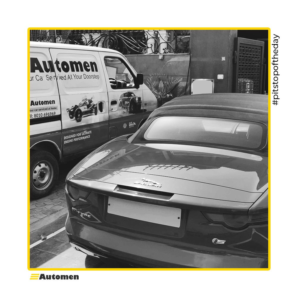 AutomenIndia's tweet photo. #pitstopoftheday
In the age of convenience where everything from a pizza to medicines are being delivered at your doorstep. Why not get your car serviced at your doorstep as well?
.
#jaguar #ftype #jag https://t.co/CPICAeceHI