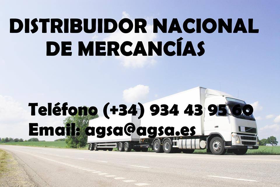 - 35 años de experiencia
- Gran red de corresponsales 
- Agentes repartidos por más de 40 países del mundo
- 2 propias plataformas logísticas de más de 5.000m2 cada una
Te ayudamos con la #logística de tu #empresa. Contáctanos sin compromiso. Teléfono 934 43 95 60 / agsa@agsa.es