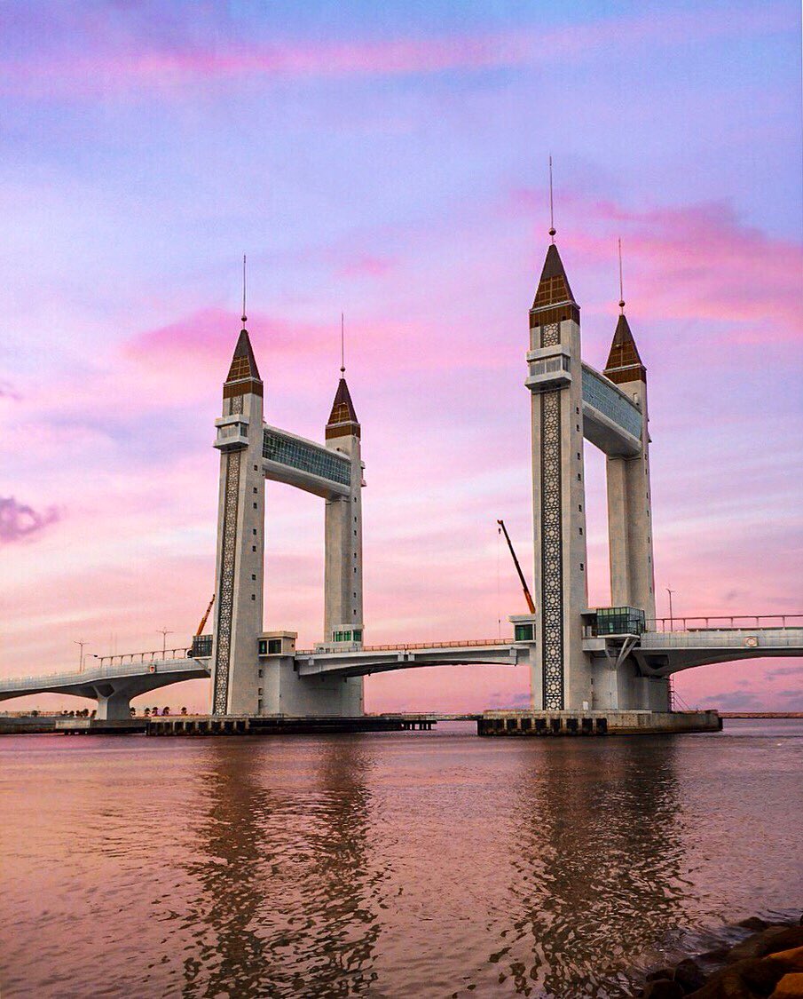 Wei Jiet Twitter ನಲ ಲ Terengganu Iconic Drawbridge Beautifulterengganu Terengganudrawbridge Terengganumajuberkatsejahtera Drawbridge Terengganu Sunset Beautifuldestinations Architecture Visitbeautifulterengganu