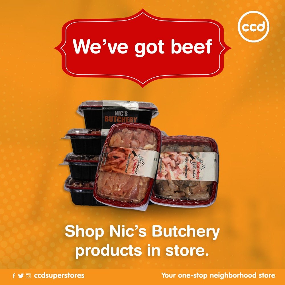 ccdsuperstores's tweet photo. We've got a bone to pick with you, so well settle it over our #beef. 😁 
@NicsButchery products are available in store.

#CCDSuperstores #freshfood https://t.co/gobxVSVU0s