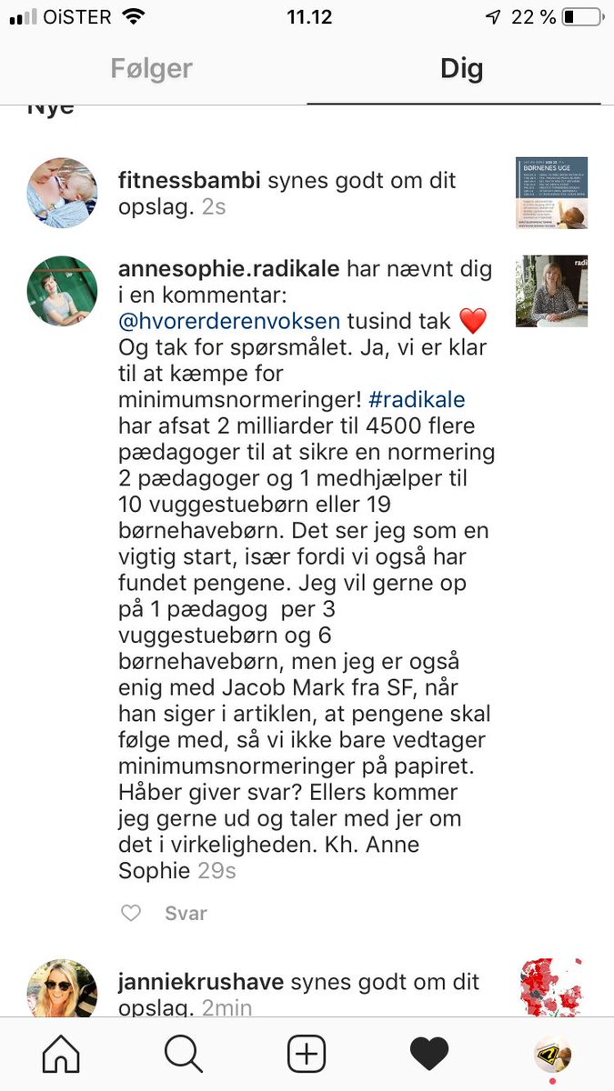 omsorgnu's tweet photo. Kære @radikale sidste uge sagde @IdaAuken de 1000første dage af et barns liv er de https://t.co/niR1CNr135 siger Anne S.Callesen at I vil ansætte 4500...men vi mangler jo +9000ansatte. Vi er forvirret, går i helt eller delvis ind for minimumsnormering? #hvorerderenvoksen https://t.co/59dPGxbndm