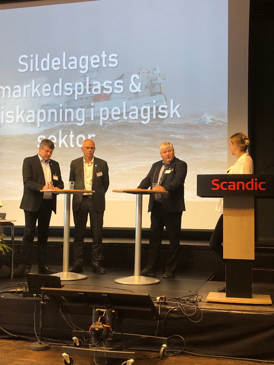 Debatt om #verdiskaping i Pelagisk sektor. ⁦<a href="/Sildelaget/">Norges Sildesalgslag</a>⁩ sin rolle. #norskvillfisk