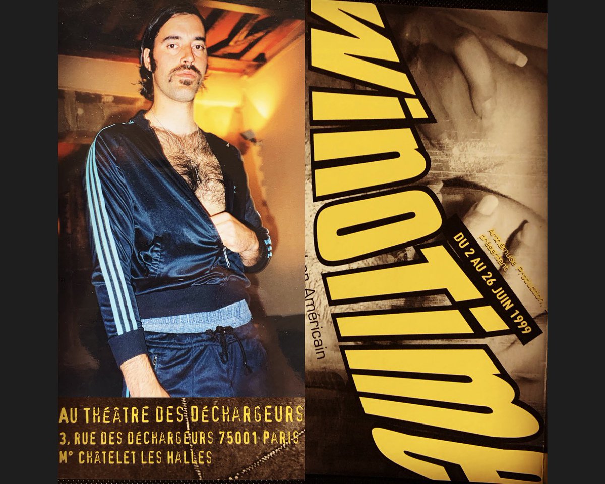 JeffDanPhillips's tweet photo. TBT: 99’ WINOTIME an #Americanplay written\directed by #mickcollins set in LA halfway-house staged in Paris. ##Frenchaudience wasn’t sure what hit ‘em yet they kept coming back-tre cool! #adidas https://t.co/RDhYsmx4Kp