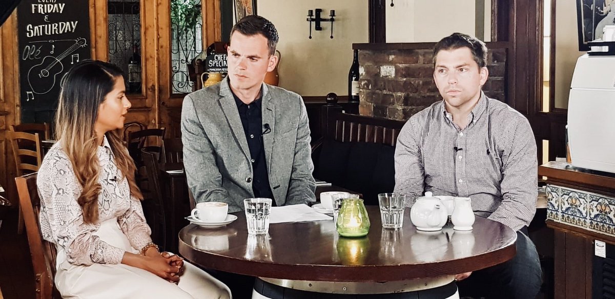 You see, <a href="/JamesPearceEcho/">James Pearce</a> gets very sulky when you talk to <a href="/MelissaReddy_/">Melissa Reddy</a> and not him!! 😬😁 Fun morning <a href="/LaVinaLiverpool/">La Vina Liverpool</a> looking back on Liverpool’s ‘Road to Madrid’. The show is on <a href="/beINSPORTS/">beIN SPORTS</a> from Saturday