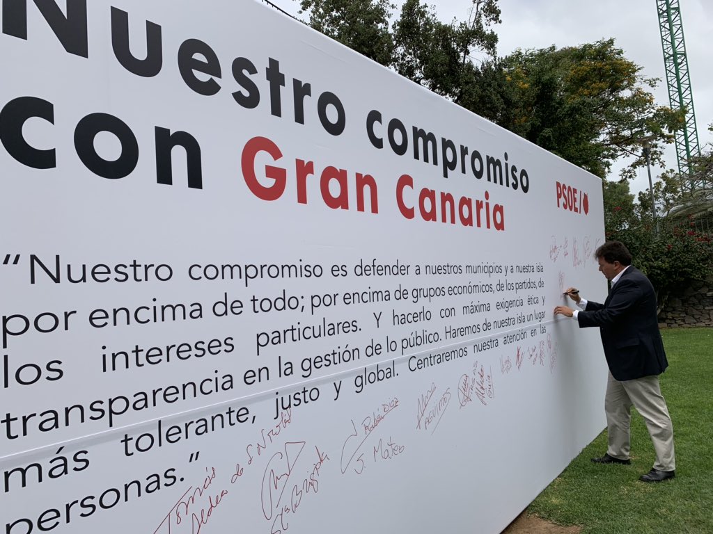 /❤️ @ibarrabetancort 
Tengo la absoluta convicción que la marea roja del pasado 28 de abril se va a consolidar el próximo domingo en Canarias 
#AhoraGranCanaria
#votaPSOE