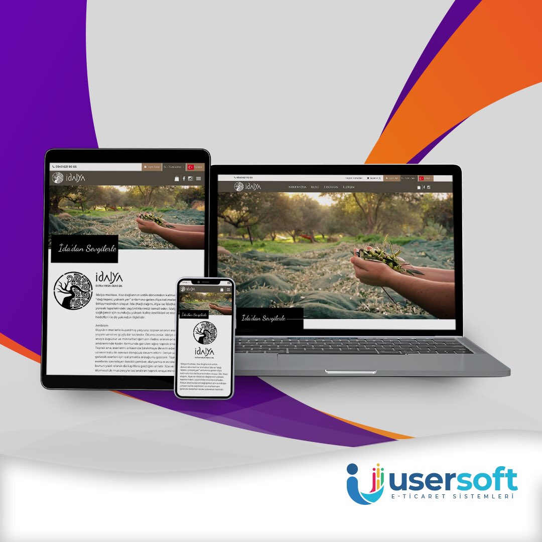 usersoft_'s tweet photo. İda (Kaz) dağının eteklerindeki, İdalya zeytinliklerinden iyi tarım metoduyla yetiştirilen İdalya Natürel Sızma Zeytinyağı #Usersoft e-ticaret altyapısı ile müşterileriyle buluşuyor.
#google #website #satış #ecommerce #onlineshop #digital #eticaret #zeytinyağı https://t.co/zW9UJikNhy