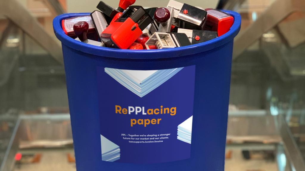 AIGemea's tweet photo. Across the London Market, a quiet revolution is underway. The wet stamps, the paper slips and inky signatures are all becoming a thing of the past. With PPL, F2F interactions continue as normal, but everyone is able to be more productive. #PPLmomentum #PPLit https://t.co/BdwG6o3vgT