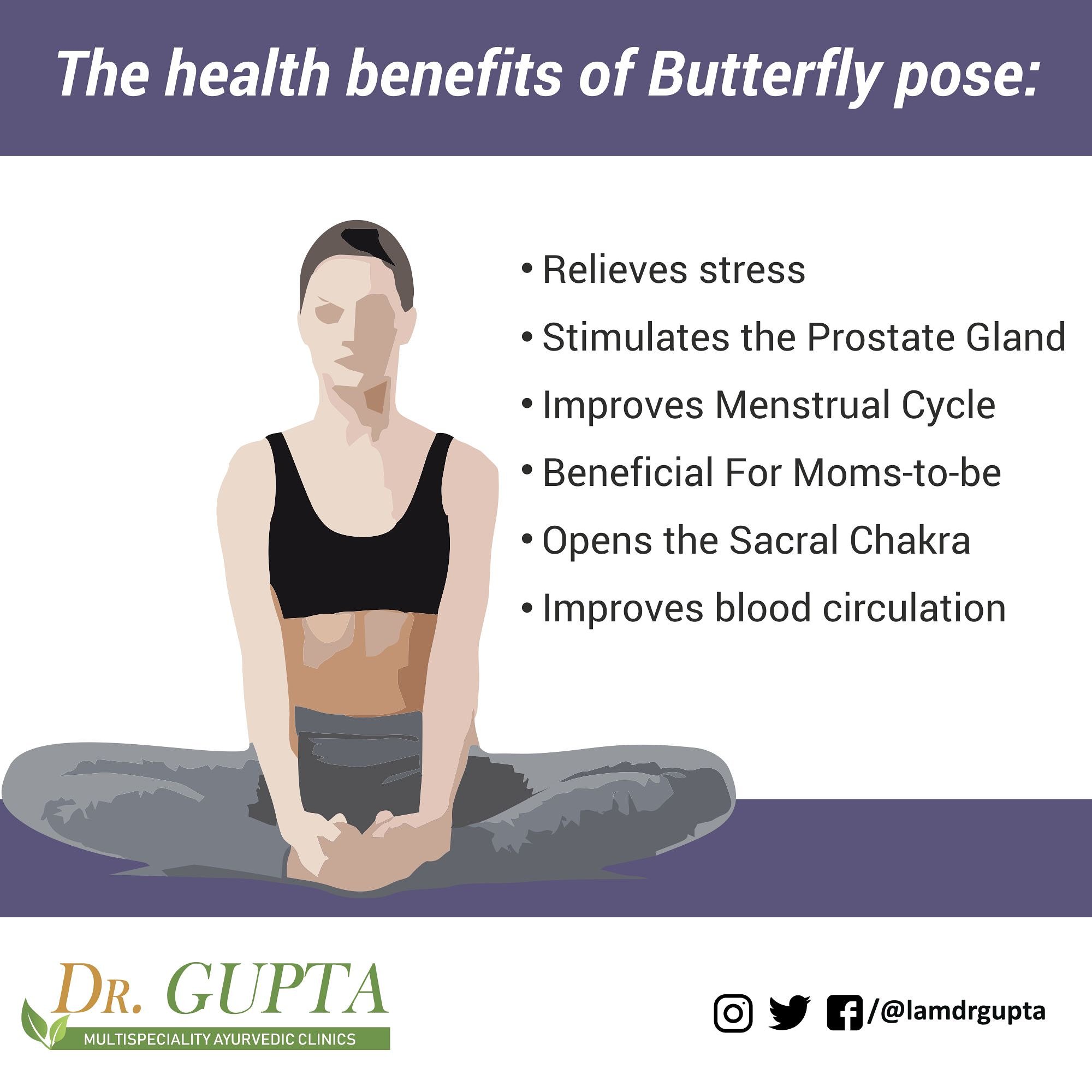 Benefits of Butterfly Pose