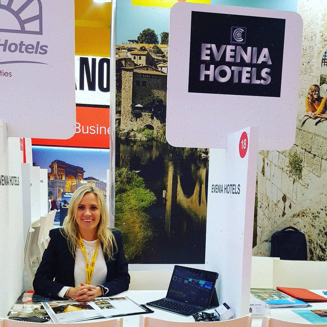 Saizar_K's tweet photo. Attended #IMEX19  and promoted the #MICE offer #eveniahotels and #olympiccongresscenter https://t.co/PqGBmHvAlG