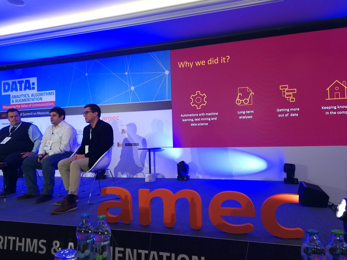 Workshop day at #amecsummit begins: @koledan of @ADataPro on developing your data stack, finding and delivering data that matters