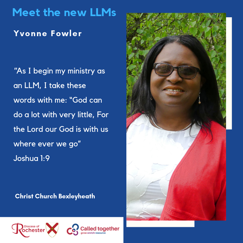 SeeOfRochester's tweet photo. #MeetTheLLMs Praying for Yvonne Fowler as she is licensed to Christ Church Bexleyheath. Want to explore your calling? Find more here: https://t.co/VmpI49NxM2 https://t.co/stGWBOzBDR