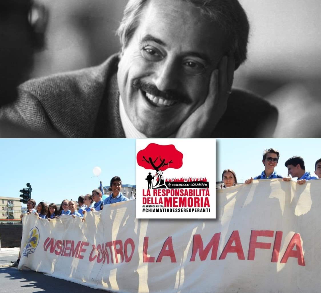 "Possiamo sempre fare qualcosa". Giovanni #Falcone. 
#Capaci di non dimenticare. #23maggio #seiscout