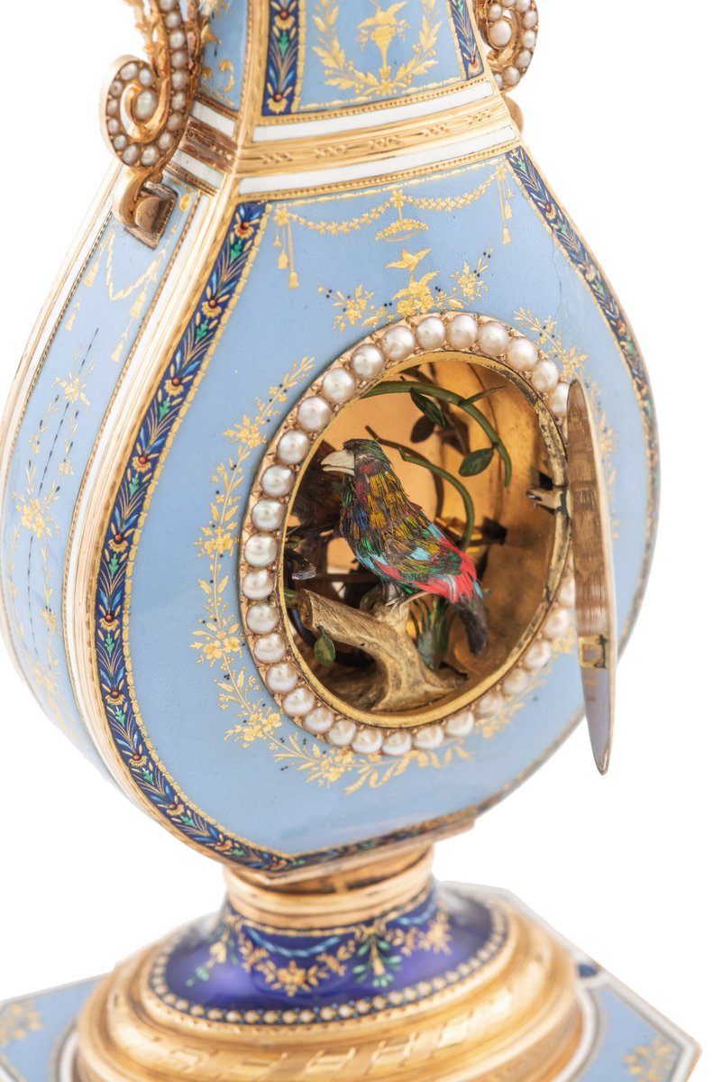 WatchTimeIndia's tweet photo. @Jaquet_Droz L’Oiseau Privé automaton clock fetches record price in @Antiquorum auction. Details live on https://t.co/IqATIewjg8
#WatchTimeIndia #JaquetDroz #Automatonclock #automaton #JaquetDrozautomaton #antiquorum #antiquorumauction https://t.co/FwNIBcNRjw