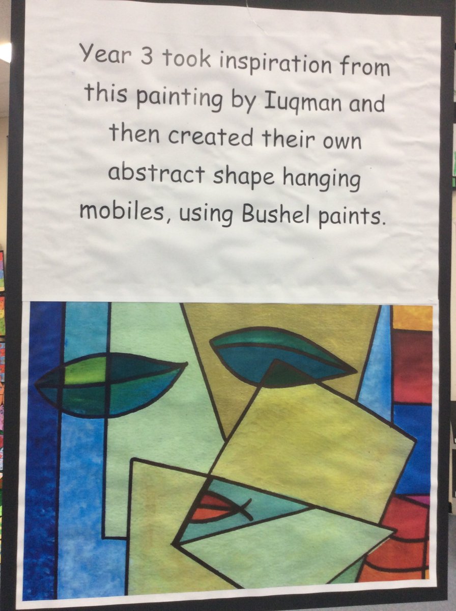 GladwinPrimary's tweet photo. Wow look #art #celebrations @GladwinPrimaryArt Exhibition.For 7 days we will share a different year groups mathematical #art . Day 6 is Year three's learning inspired by #Iuqman π #LovePeterGladwin #creativitiy #EdArt #EdMaths #growthmindset #resilience #art
@SussexCoastTSA https://t.co/v00OYiOid2