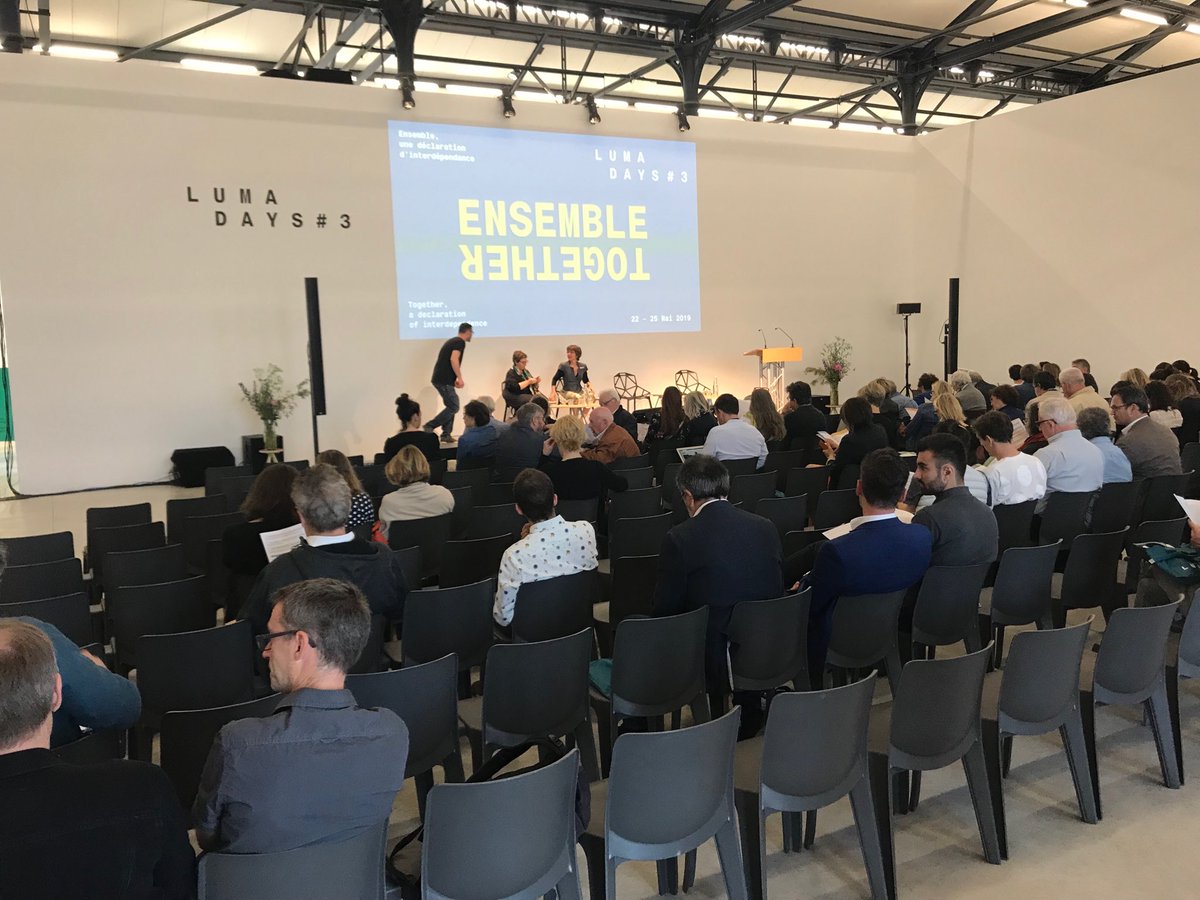 LCEET_'s tweet photo. Début des travaux des #LumaDays avec pour thème l’interdépendance, le travail en commun, prospective et régénération. https://t.co/pWgIfGbRJL