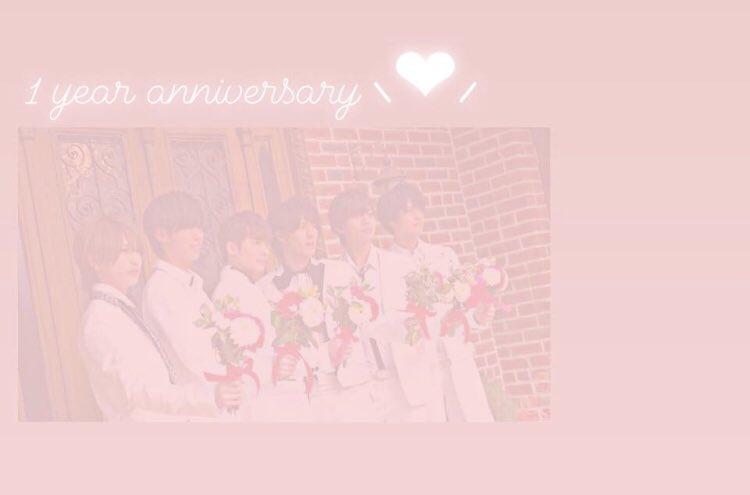 デビュー１周年おめでとう