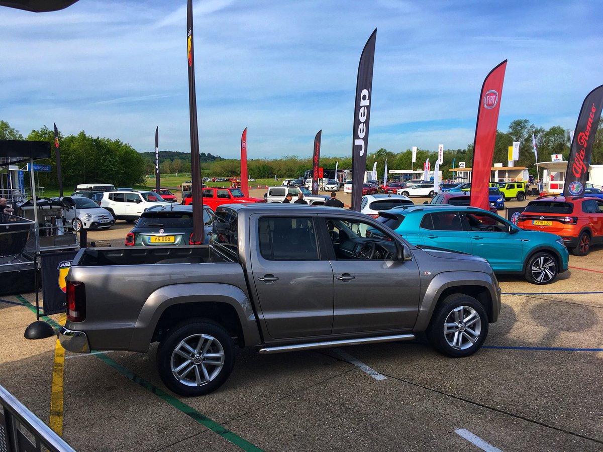 VWCV_UK_Media's tweet photo. At the @SMMT Test Day? Fancy taking our Volkswagen Amarok Highline 258PS off-road? Well make sure you come to our stand and say hello 👋 #SMMTTestDay https://t.co/lcXPz5SHnu