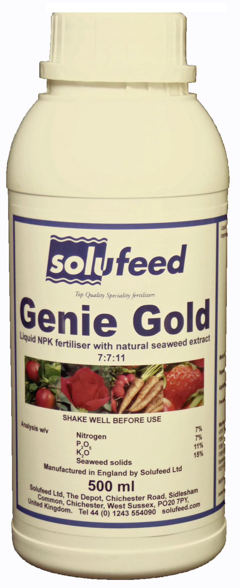 Solufeed's tweet photo. New from Solufeed, seaweed bolstered with NPK growth enhancer.  Great for all plants. https://t.co/ylGsTwdb0v https://t.co/2tYsMkf1Y7
