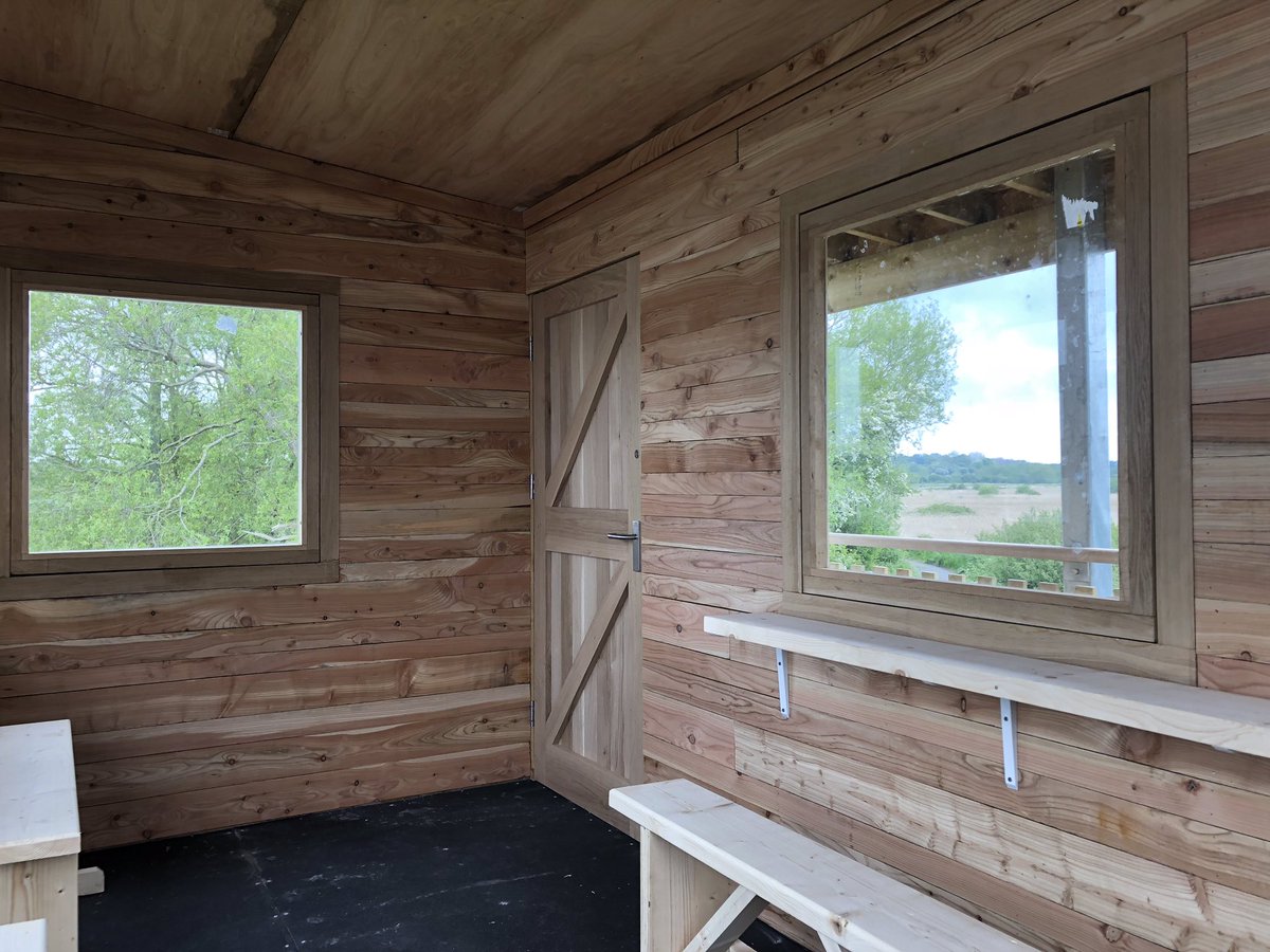 Gilleard Bros Ltd (@gilleardbrosltd) on Twitter photo Oak framed hide with internal larch cladding, erected at Stodmarsh nature reserve for <a href="/NaturalEngland/">Natural England</a> Oak framed hide with internal larch cladding, erected at Stodmarsh nature reserve for <a href="/NaturalEngland/">Natural England</a>