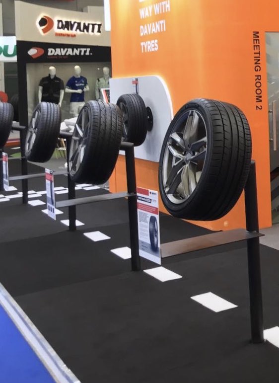 Davanti_Tyres's tweet photo. Day 2 @Autopromotec in #bologna! Not visited Davanti #Tyres yet? We’re in Hall 15, Stand D30 with our full range including #Terratoura #allterrain & our newest #project - #Protoura Sport + learn about the benefits of our partnerships with @everton & @AIAPortimao. #LeadingtheWay https://t.co/sN6AZnJm99