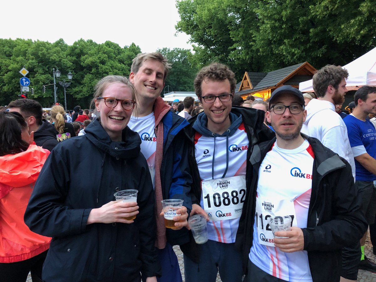 ikk_ev's tweet photo. Geschafft... unter 30 Minuten! Glückwunsch an die Kollegin und Kollegen vom IKK e.V.! #IKKBB #Firmenlauf2019 #2020wieder https://t.co/uE8lDKJPLj