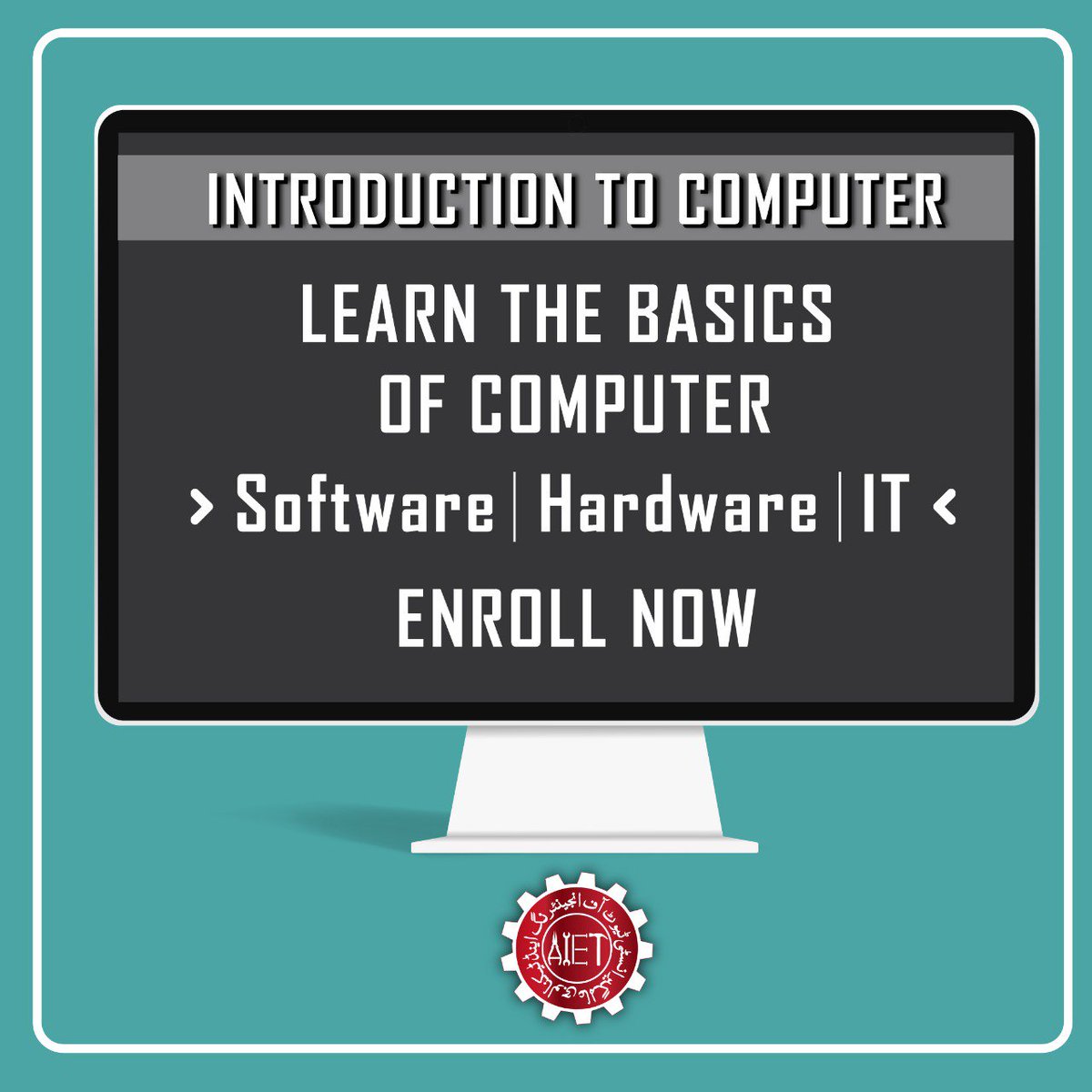 AlamgirIet's tweet image. Learn the Basics of Computer
#IntroductiontoComputer
#RegistrationIsOpen
#2Months
#Software #Hardware #IT
#AIET