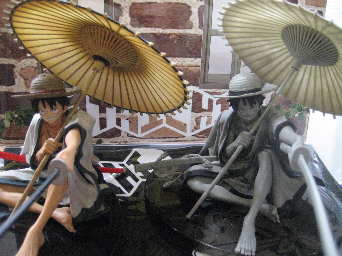 おたいち 加古川店 アミューズ در توییتر ワンピース Banpresto World Figure Colosseum 造形王頂上決戦2 Vol 6が入荷しました 和傘がめっちゃキレイなルフィ 刀を持っているのは新鮮 おたいち ワンピース プライズ