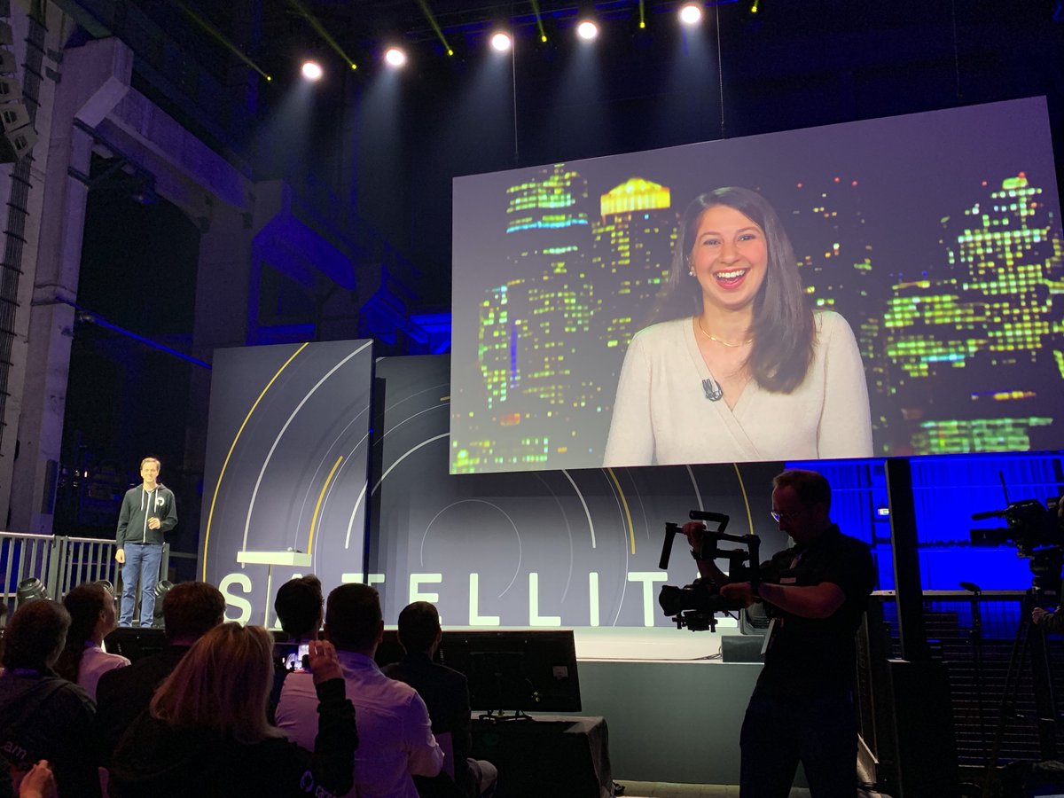 github's tweet image. This is the magic of open source 💫
#GitHubSatellite