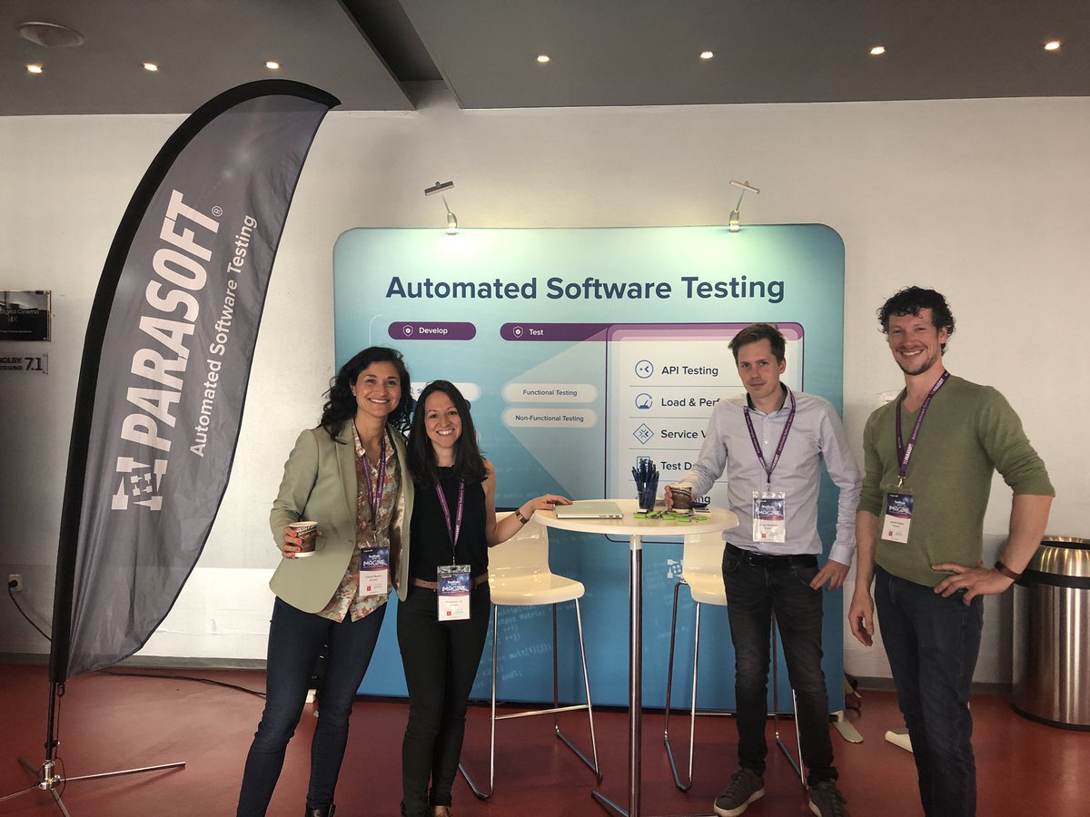 ChantalWauters2's tweet photo. Come visit us #testexpoDK #parasoft #testautomation! Don’t miss our presentation in room 7 at 12.40pm https://t.co/atmZh0NVuS