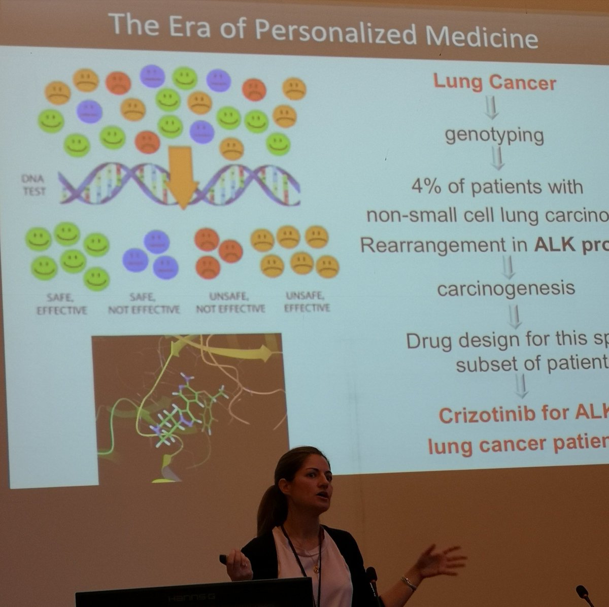 alessio_lodola's tweet photo. @zoecournia talking about allostery in computer-aided drug design at #ewdd. The search for novel PI3Kalpha inhibitors is ongoing... https://t.co/8qwSzFPoVo