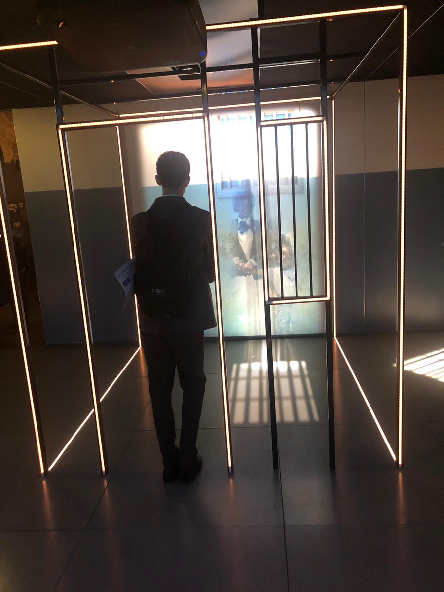 KAA_Intrepidus's tweet photo. Our Year 10 students visited the @Mandela_Exhibit in Waterloo yesterday - they were fascinated to learn about Nelson Mandela, particularly his early life and 18 years spent at Robben Island. They loved the interactive nature of the exhibit. #NelsonMandela https://t.co/IfhlhLgkx8