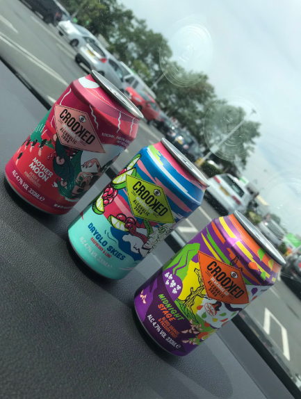 Which flavour's your favourite? Hit the shops for a can of Crooked Alcoholic Soda ready for the bank holiday weekend just like <a href="/MrsGriff82/">Kerry Griffin</a> has! ✌