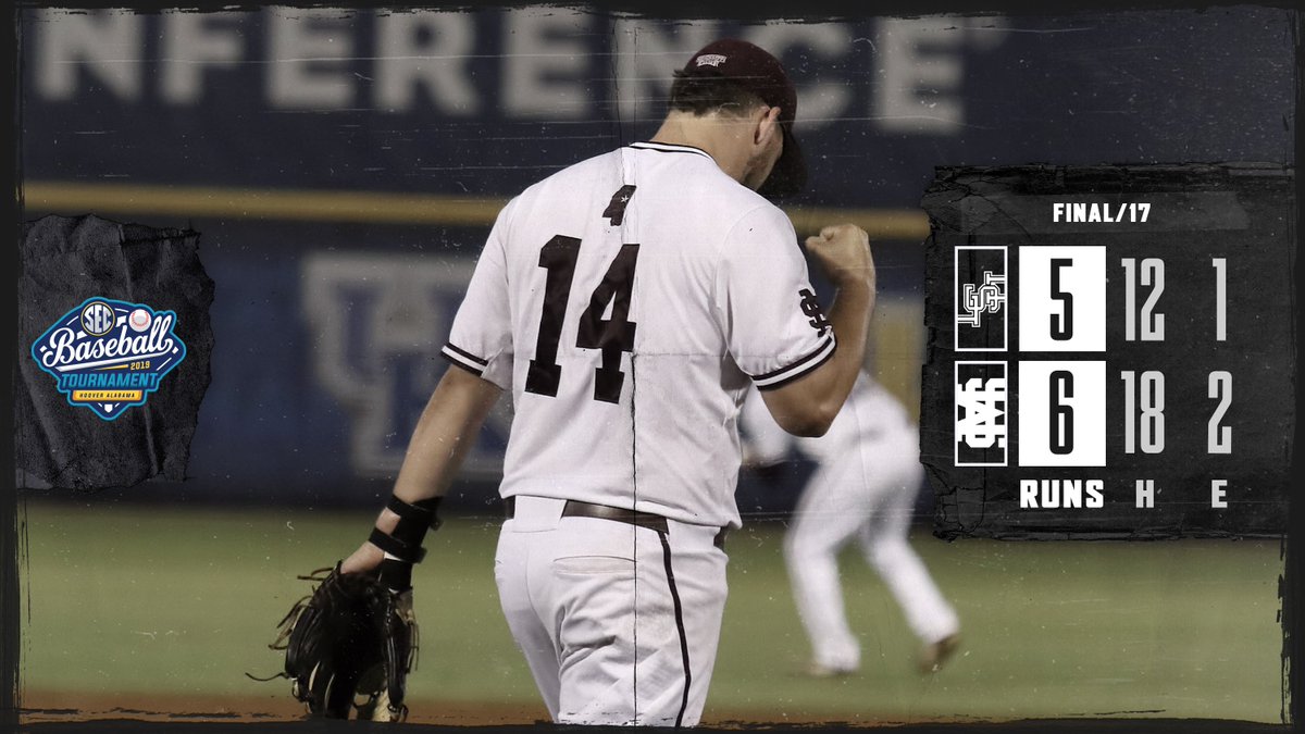 HailStateBB's tweet photo. GUNNER WALKS IT OFF!

An RBI single past the diving LSU shortstop ends a 6 hour, 43 minute contest in favor of the DaWgs!

#HailState🐶 https://t.co/9opsFFs2dY