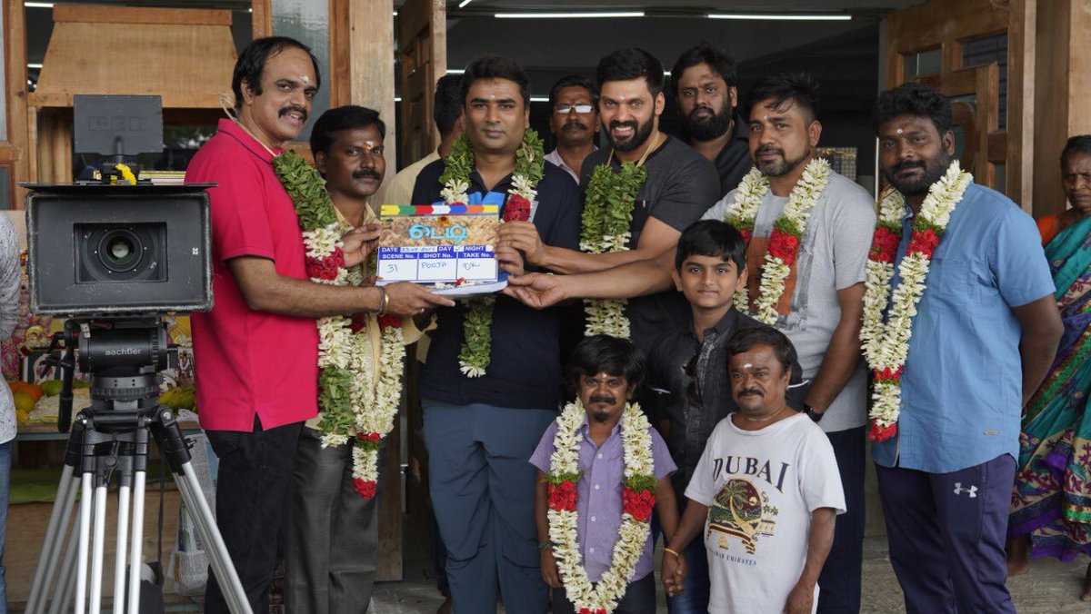 sayyeshaa's tweet photo. So happy to be part of this wonderful film and work with the loveliest people! Here’s to an amazing film!! #TeddyTheFilm ❤️💃@ShaktiRajan @arya_offl @kegvraja @StudioGreen2 @immancomposer 
#TeddyKickStarts 🐻 https://t.co/i0yKjX2Q3S