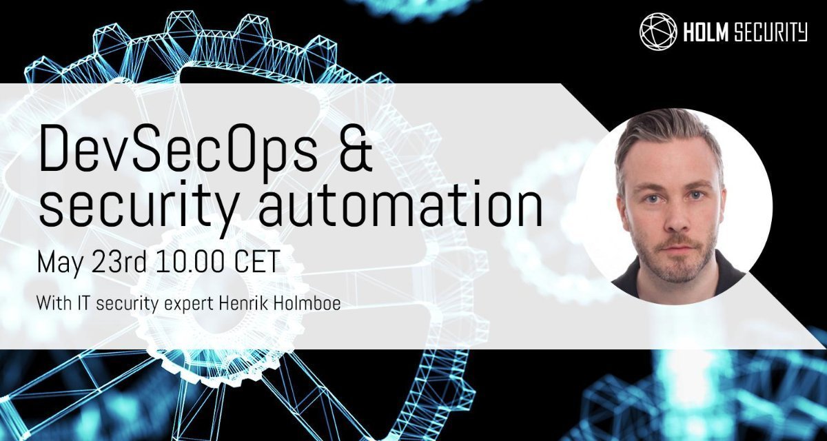 dynamister's tweet photo. Curious of security automation? Join our webinar together with @HolmSecurity

https://t.co/uc5L0d9iHL https://t.co/jmVUmLnTVd
