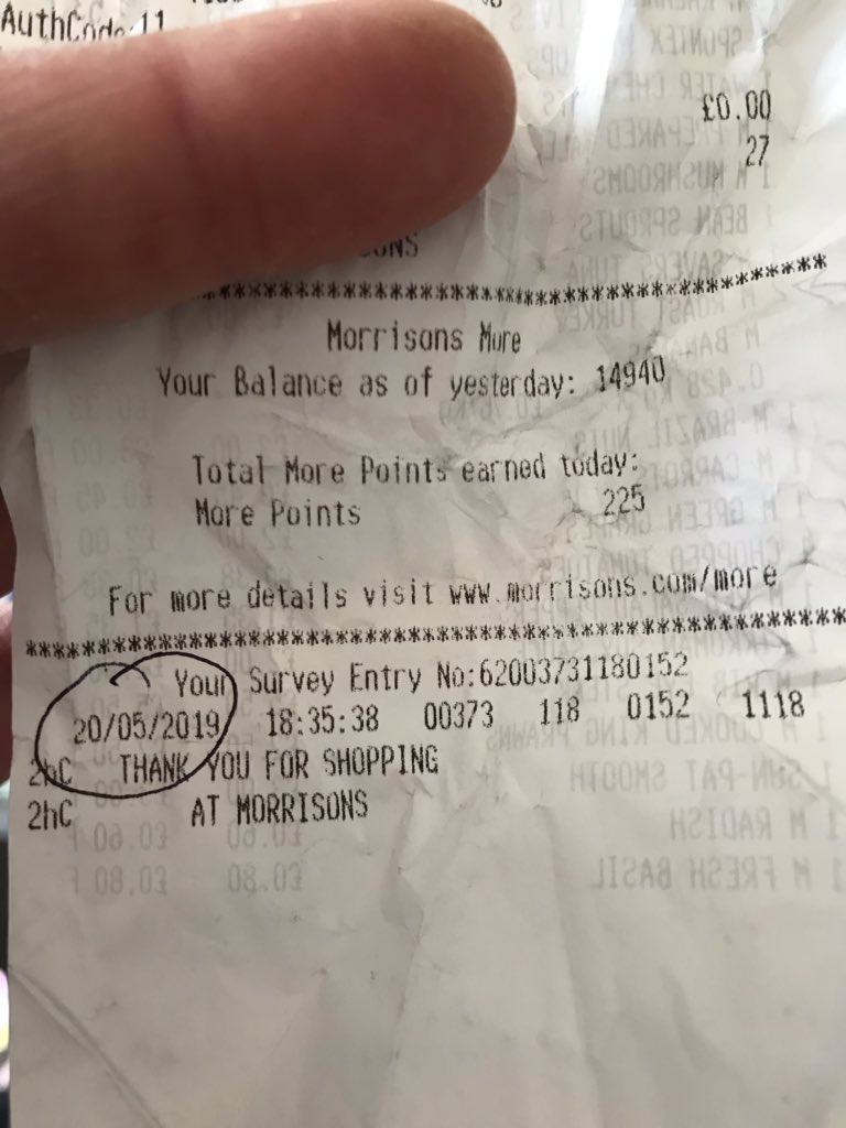 AlexBFenton's tweet photo. Hello @Morrisons. You sold me already out of date meat in your #Colindale store on Monday. I only realised today, four days after the use by date! 😠 https://t.co/O0RZismLMt