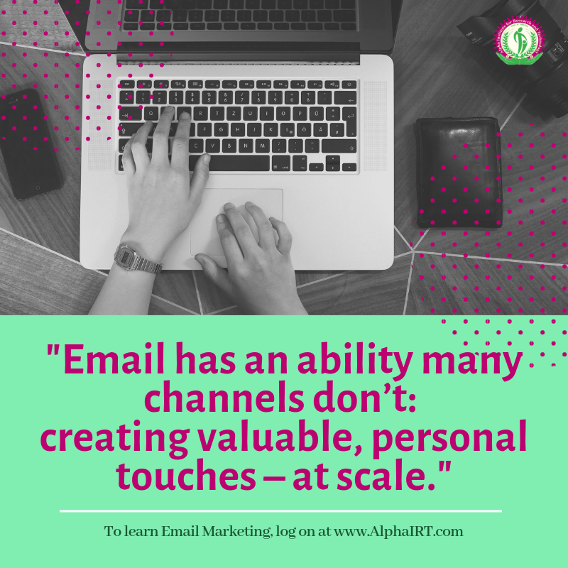 Alpha_IRT's tweet photo. Effective marketing emails convert prospects into customers and turn one-time buyers into loyal, raving fans.
https://t.co/O2MTsga8UB
#AlphaIRT #DigitalMarketing #EmailMarketing #DigitalMarketingCourses #DigitalMarketingTrainingInIndore #BestDigitalMarketingClassInIndore https://t.co/X008L5BRHu