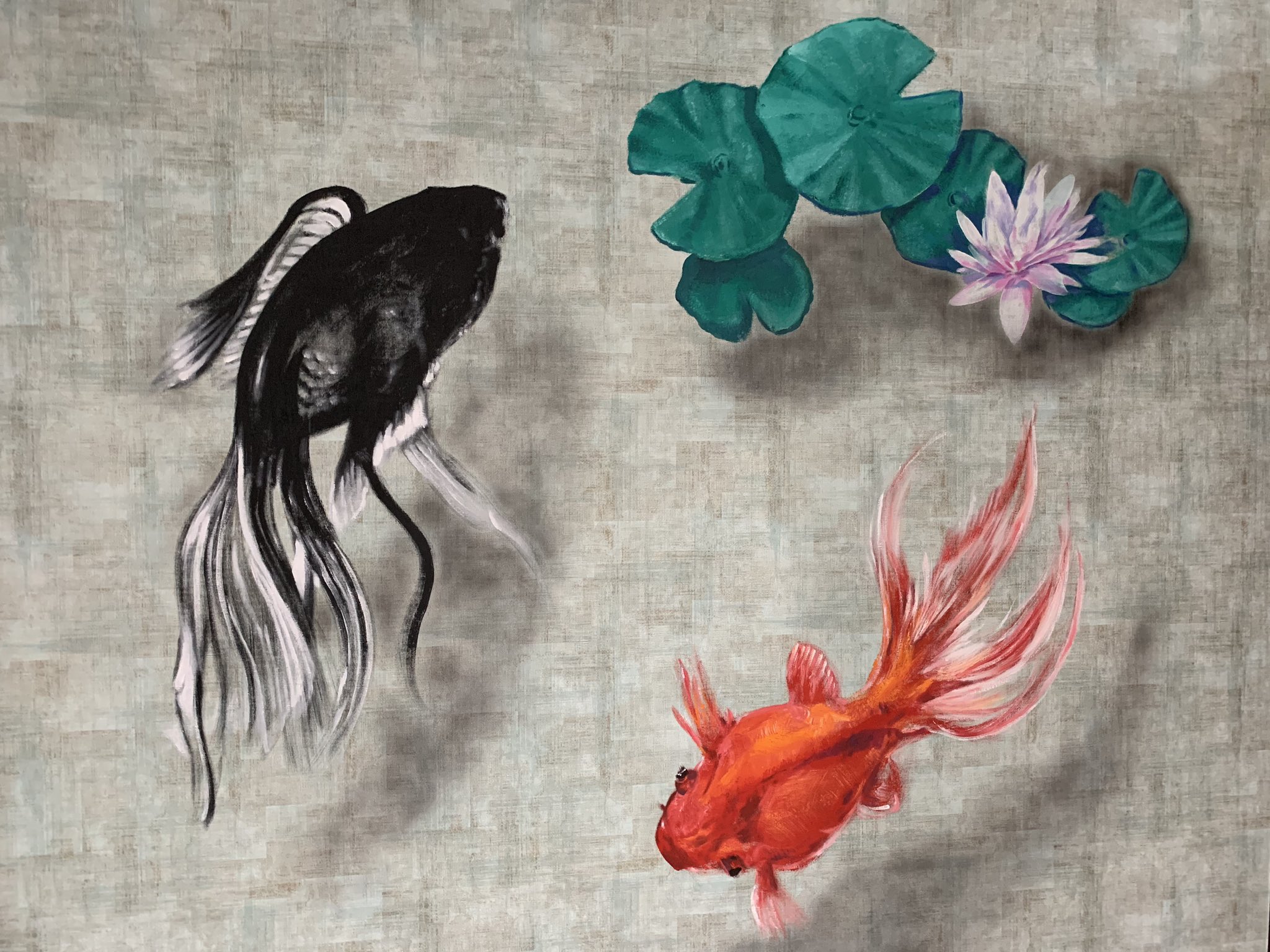 即納&大特価】 ユキンコアキラ ゆずれないこぶし 希少 絵画/タペストリ