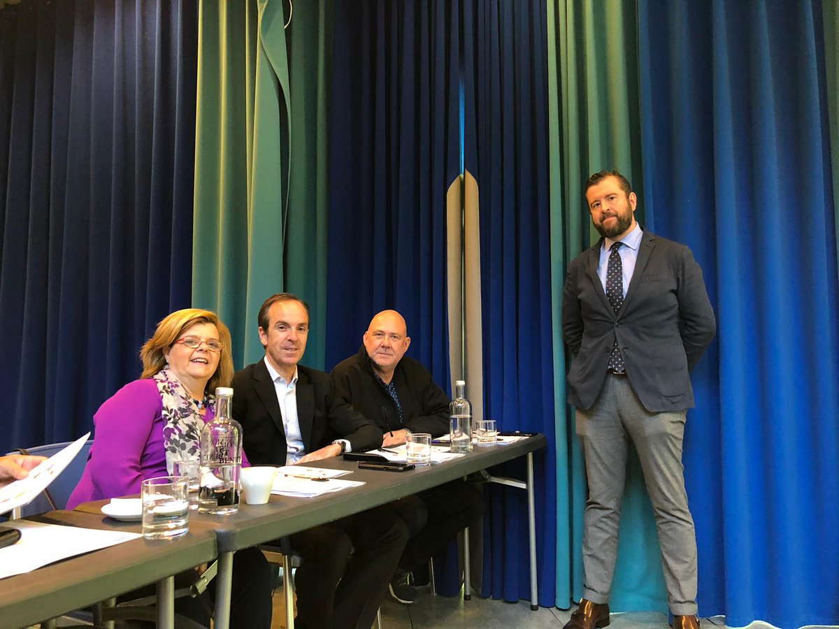 esFIAB's tweet photo. ¡Arranca la competición! Director I+D+i de @esFIAB Eduardo Cotillas @EduardoCotillas nos da la bienvenida y agradece al jurado su entrega por el concurso #Ecotrophelia https://t.co/4BVrZpagbj