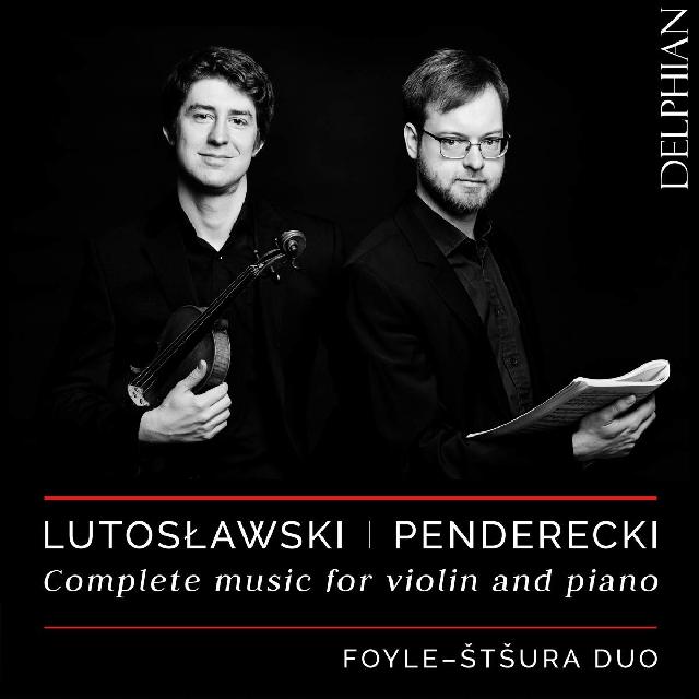 Quinnfreelance's tweet image. Vividly played Lutosławski and Penderecki from @michael_foyle and @MaksimStsura – aka @foylestsura_duo – in an often demanding but wholly rewarding programme on @delphianrecords. My @ClassicalEar review: classicalear.co.uk/posts/YWIxYWIw…