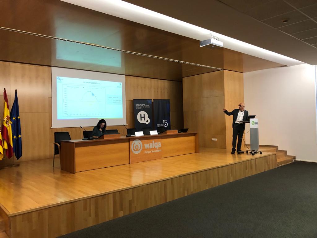 HidrogenoAragon's tweet photo. Comenzamos el workshop sobre electrolisis en @WALQAPT #elyntegration #ely4off @fch_ju https://t.co/X9jWkXuJDP