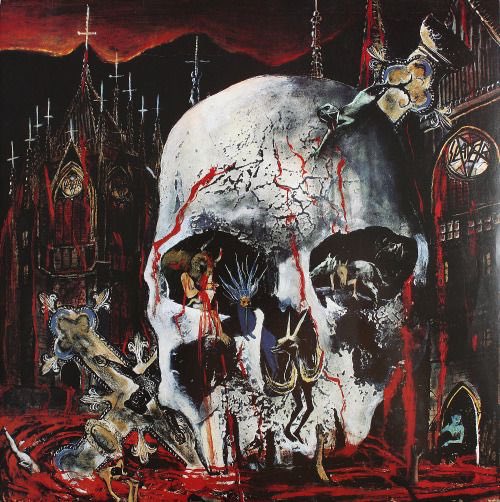 Morgue Vanguard Twitterren Lukisan Larry Carroll Untuk Album Reign In Blood Itu Memang Seintens Albumnya Alasan Penting Mengapa Di Kemudian Hari Pernah Me Rip Off Lukisannya Untuk Album Homicide Barisan Nisan Https T Co J90vjglg8m